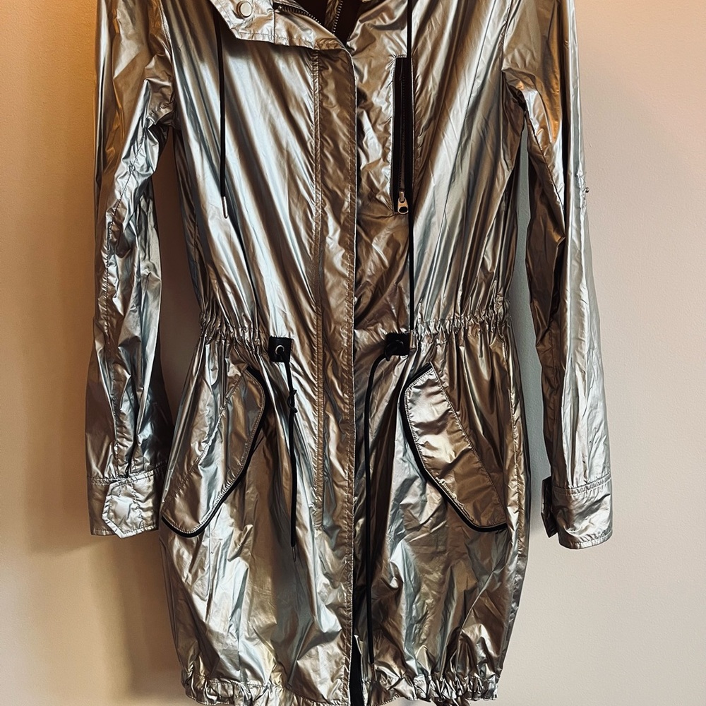 Bandier Mackage - Silver Franki Parka Jacket. Exclusive Size -XS